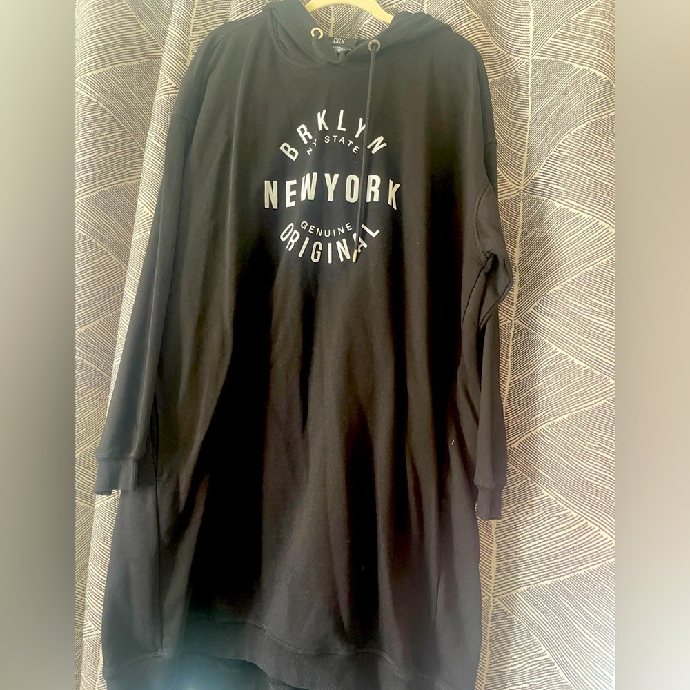 Hoodie sweater dress size 20
